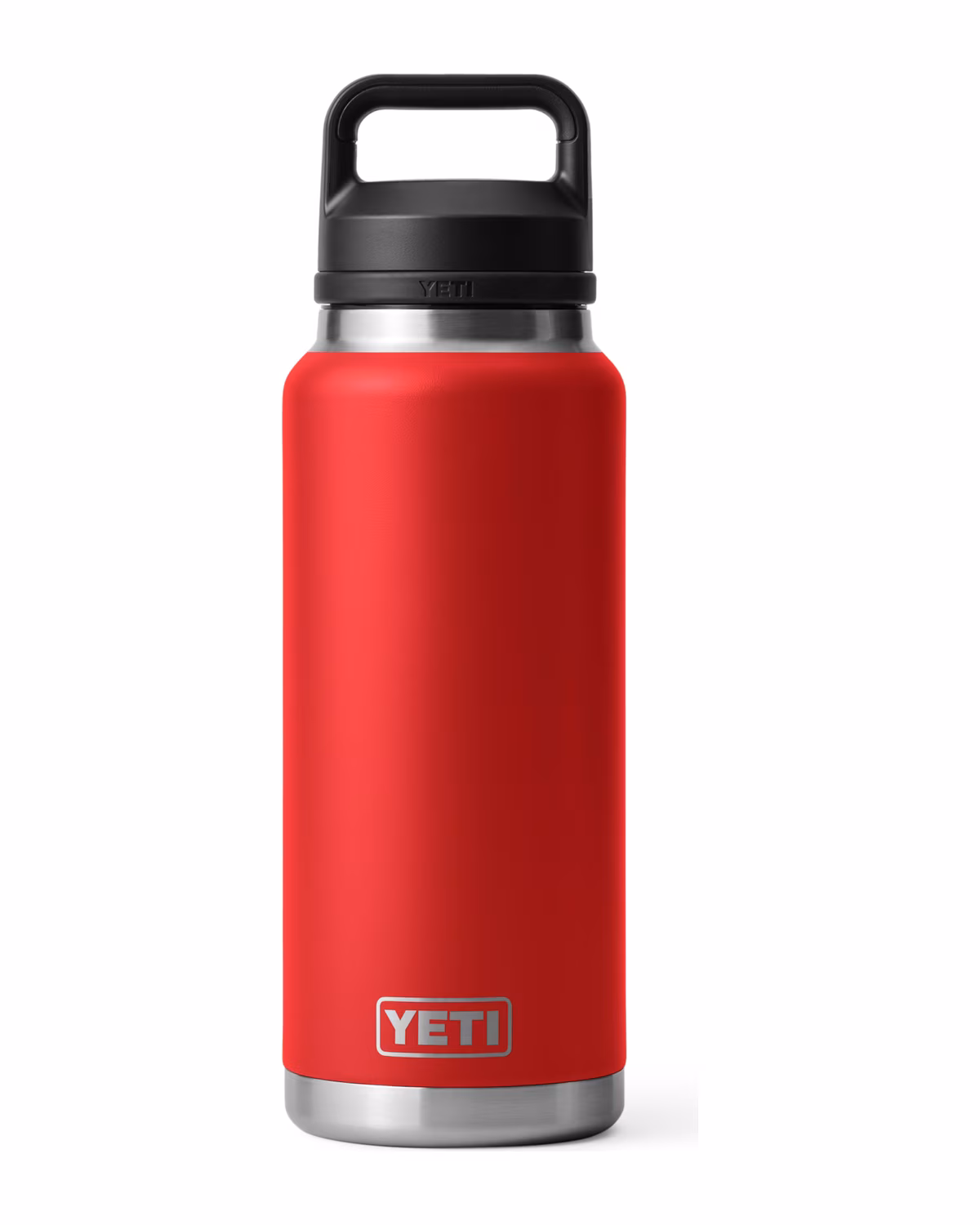 Yeti Rambler 36oz Water Bottle, Laser Engraved - Red
