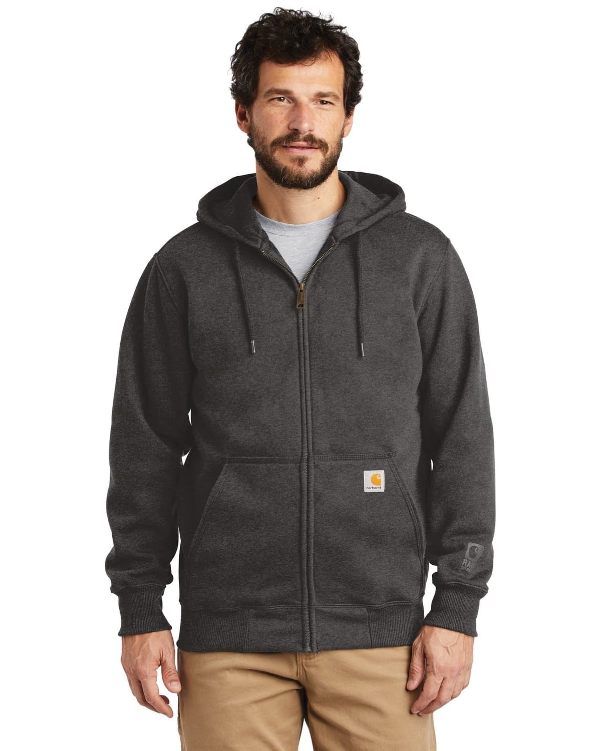 Carhartt Rain Defender Paxton Hooded Zip-Front Sweatshirt