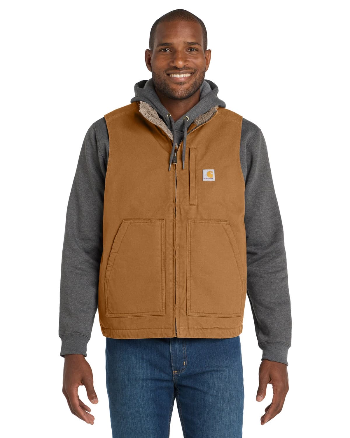 Carhartt Sherpa-Lined Mock Neck Vest