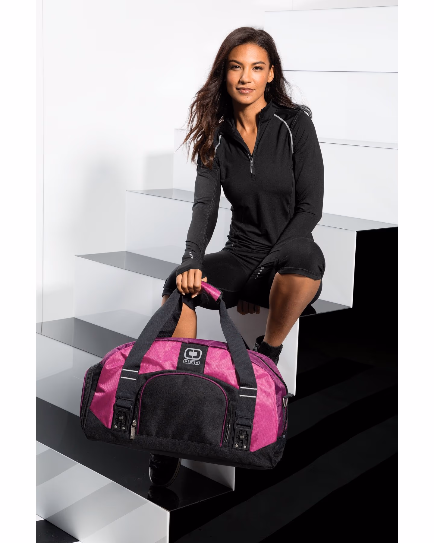 Custom OGIO Big Dome Duffel - Black detail 2