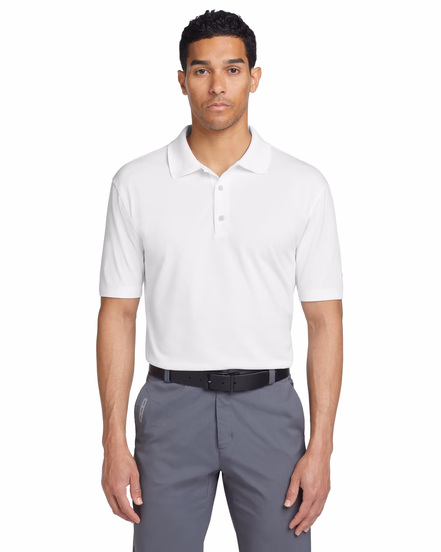 Nike Tech Basic Dri-FIT Polo - White front