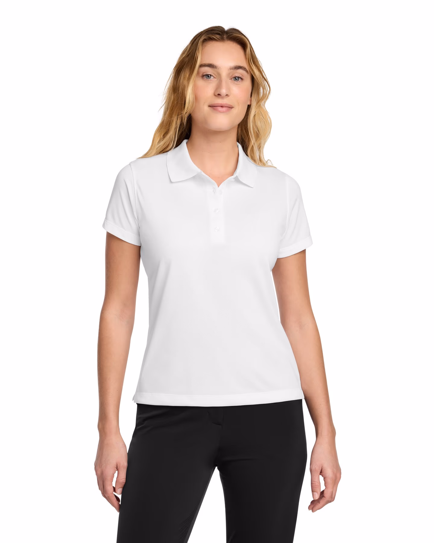 Nike Women's Tech Basic Dri-FIT Polo - White front