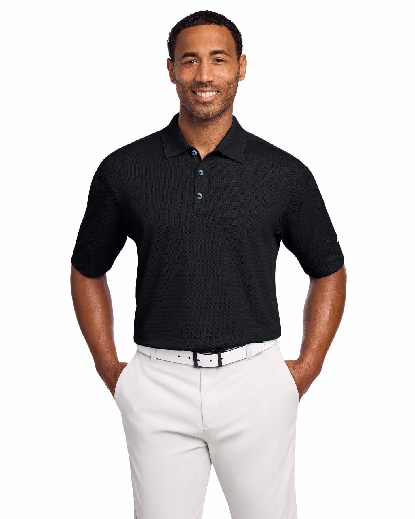 Nike Tech Sport Dri-FIT Polo - Black front