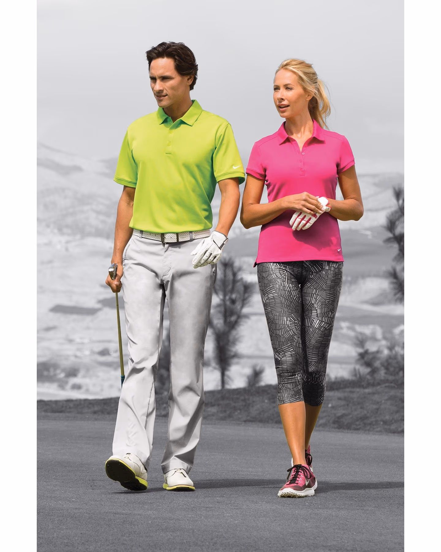 Custom Nike Women's Dri-FIT Solid Icon Pique Modern Fit Polo - Black detail
