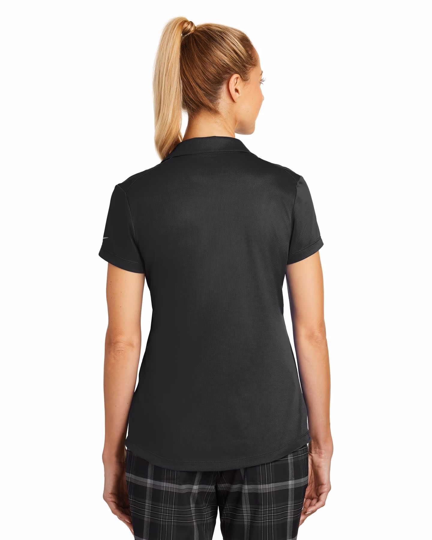 Custom Nike Women's Dri-FIT Legacy Polo - Black back