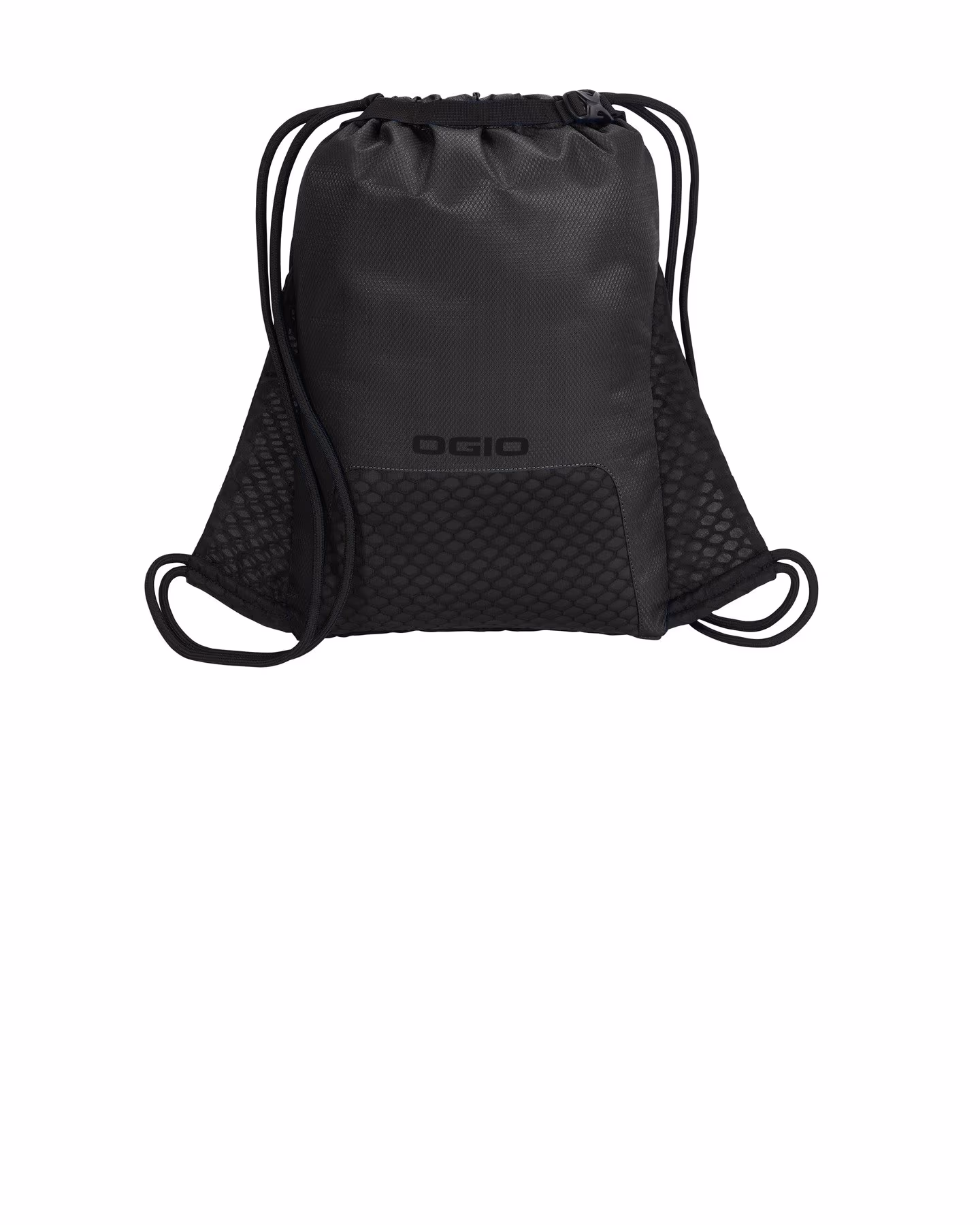 Custom OGIO Boundary Cinch Pack - Black flat back