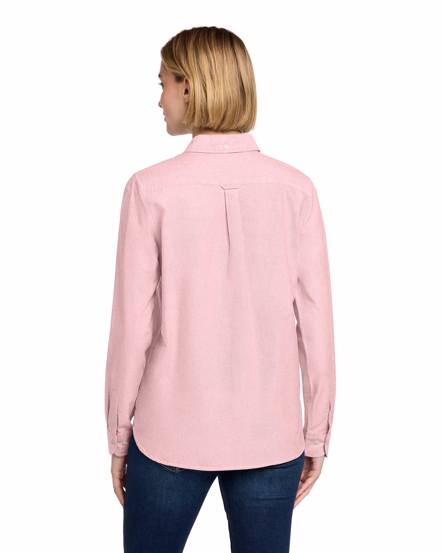 Custom Brooks Brothers Women’s Casual Oxford Cloth Shirt - Soft Pink back