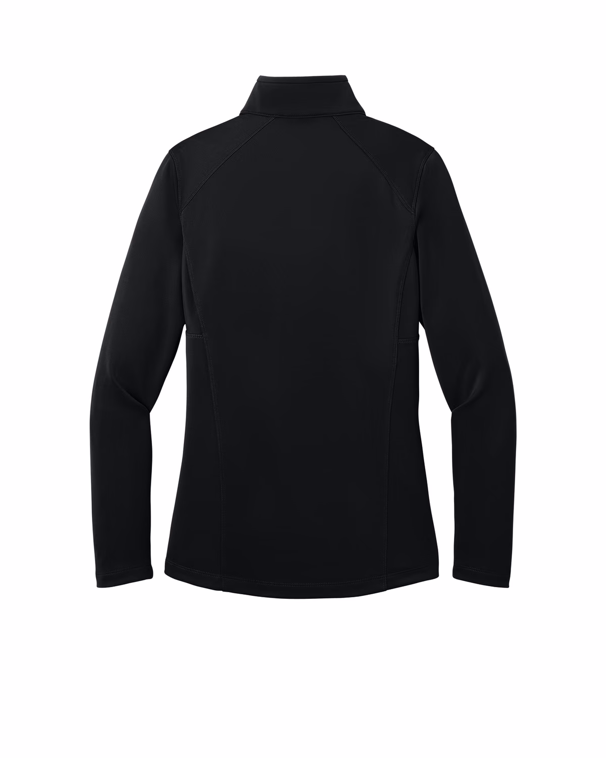 Custom Eddie Bauer Women's Highpoint Fleece Jacket, Black, back view