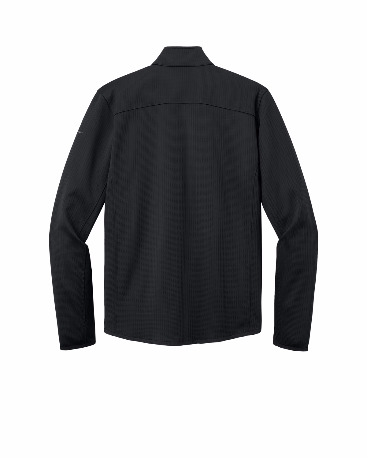 Custom Eddie Bauer Dash Full-Zip Fleece Jacket, Black, back view