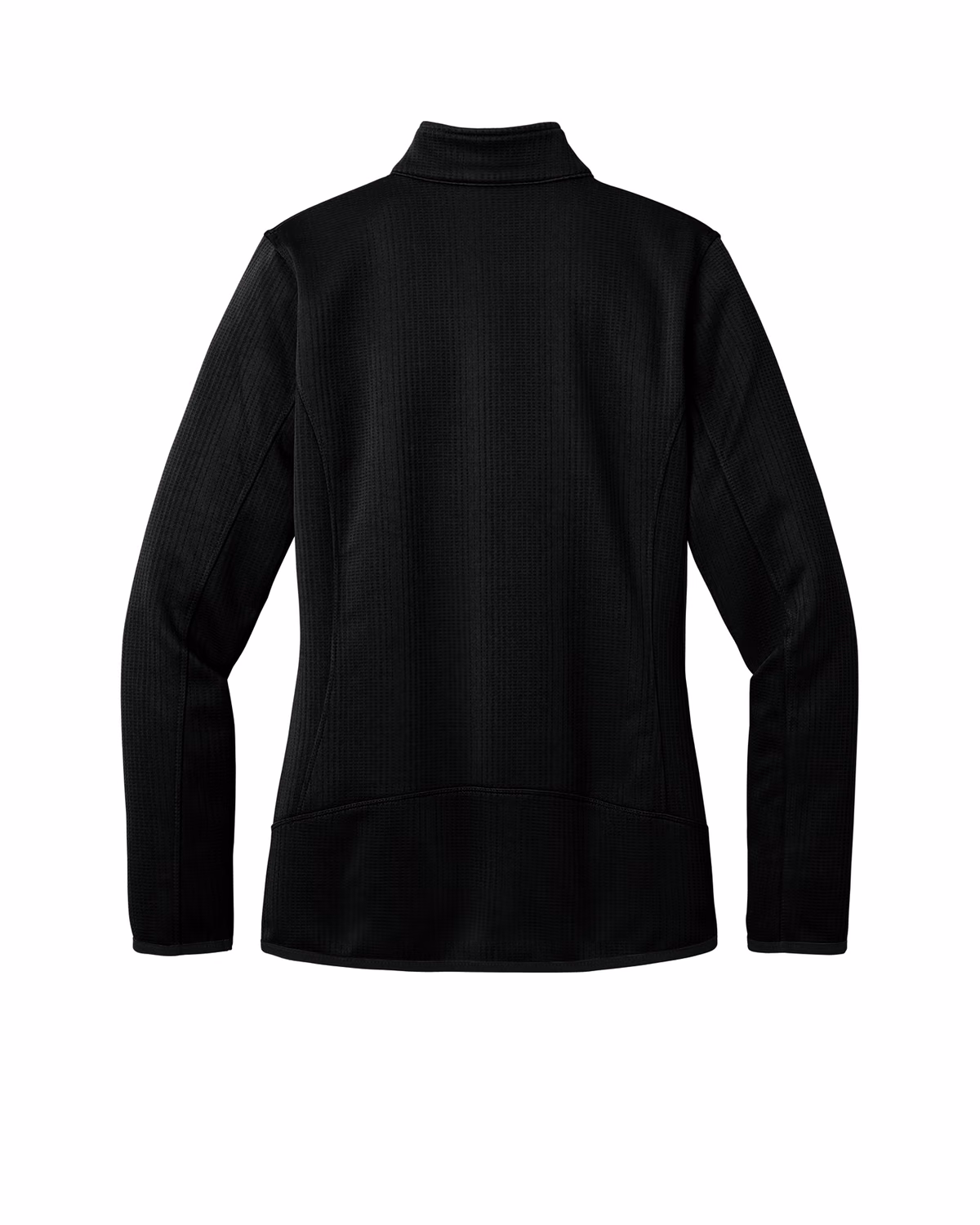 Custom Eddie Bauer Women's Dash Full-Zip Fleece Jacket, Black, back view
