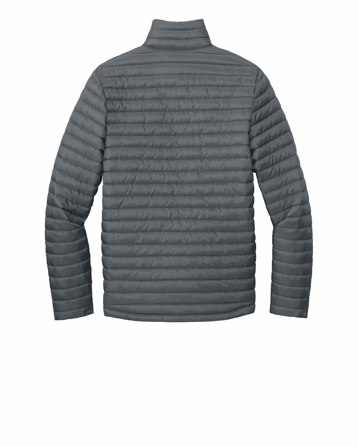 Custom Eddie Bauer Packable Quilted Full-Zip, Metal Grey, back view