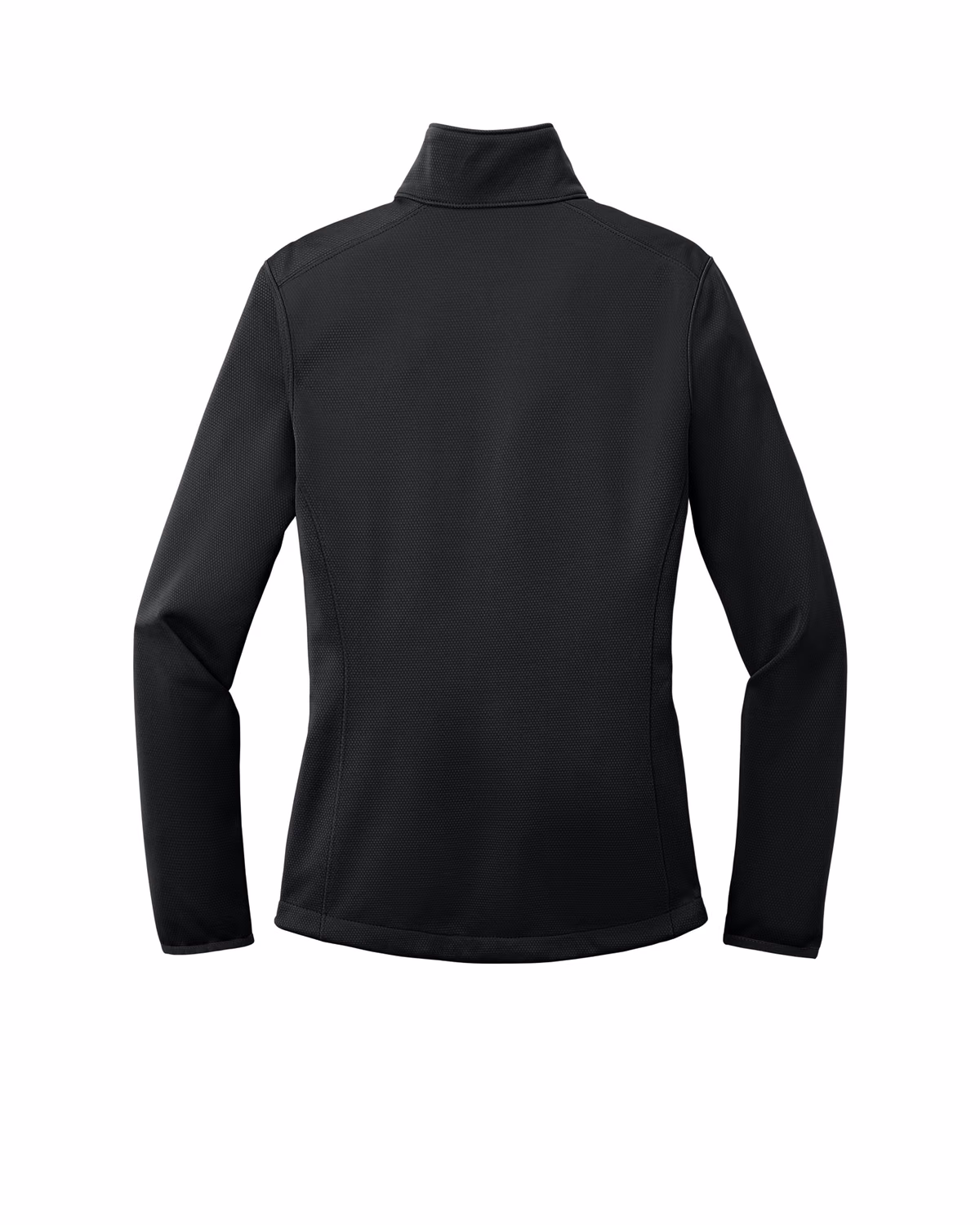 Custom Eddie Bauer Women's Weather-Resist Soft Shell Jacket, Black, back view