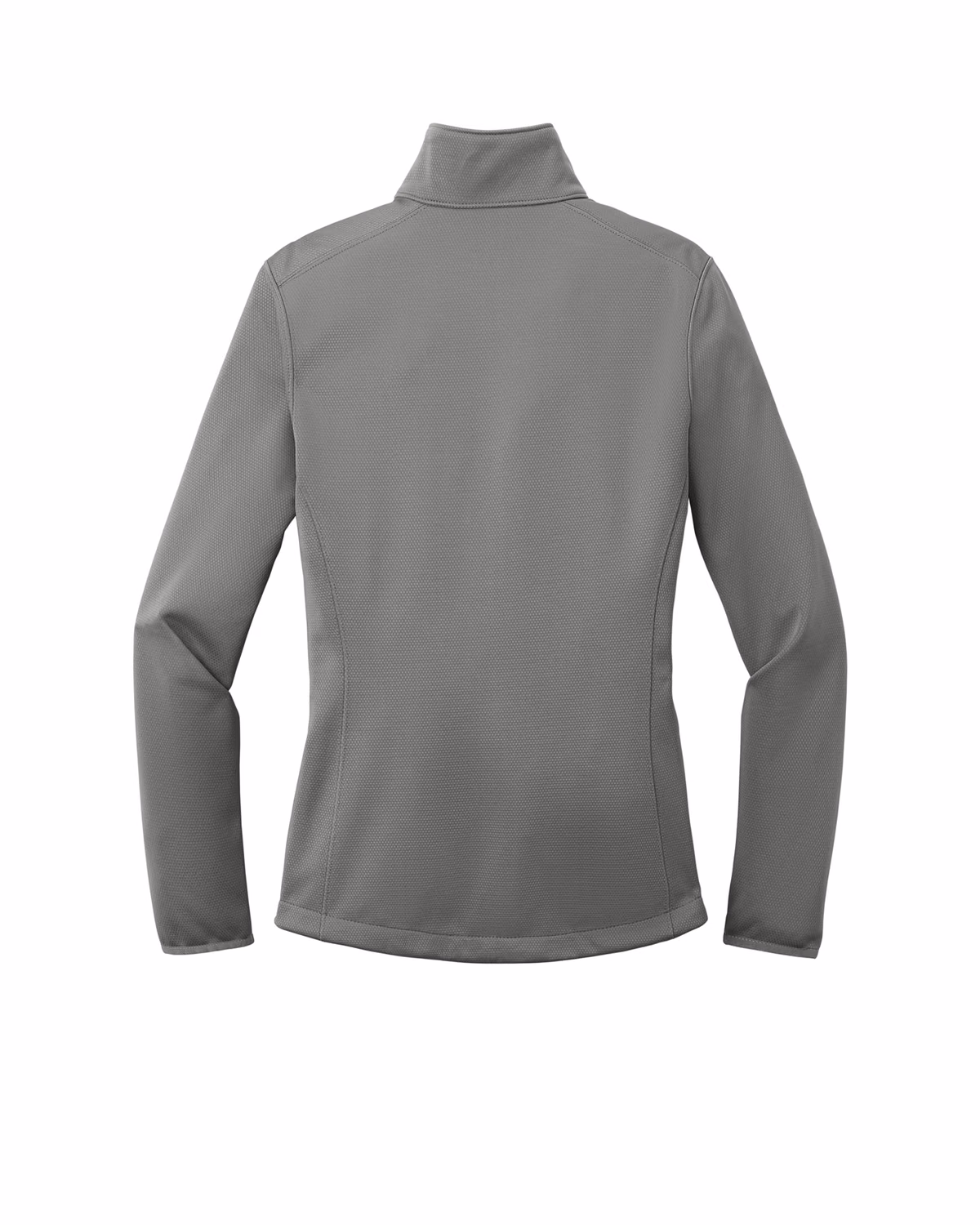 Custom Eddie Bauer Women's Weather-Resist Soft Shell Jacket, Chrome, back view