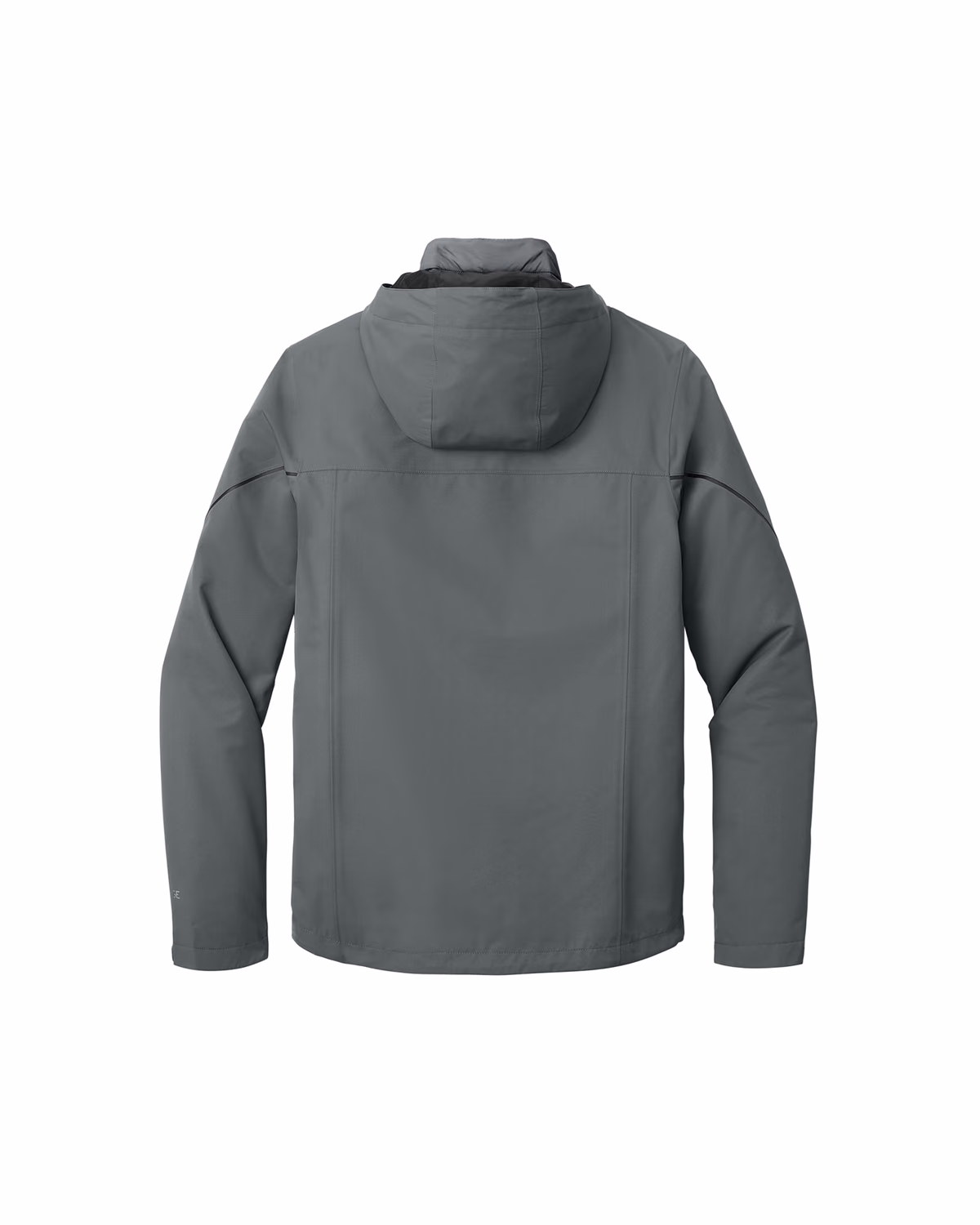 Custom Eddie Bauer WeatherEdge Plus 3-in-1 Jacket, Metal Grey, back view