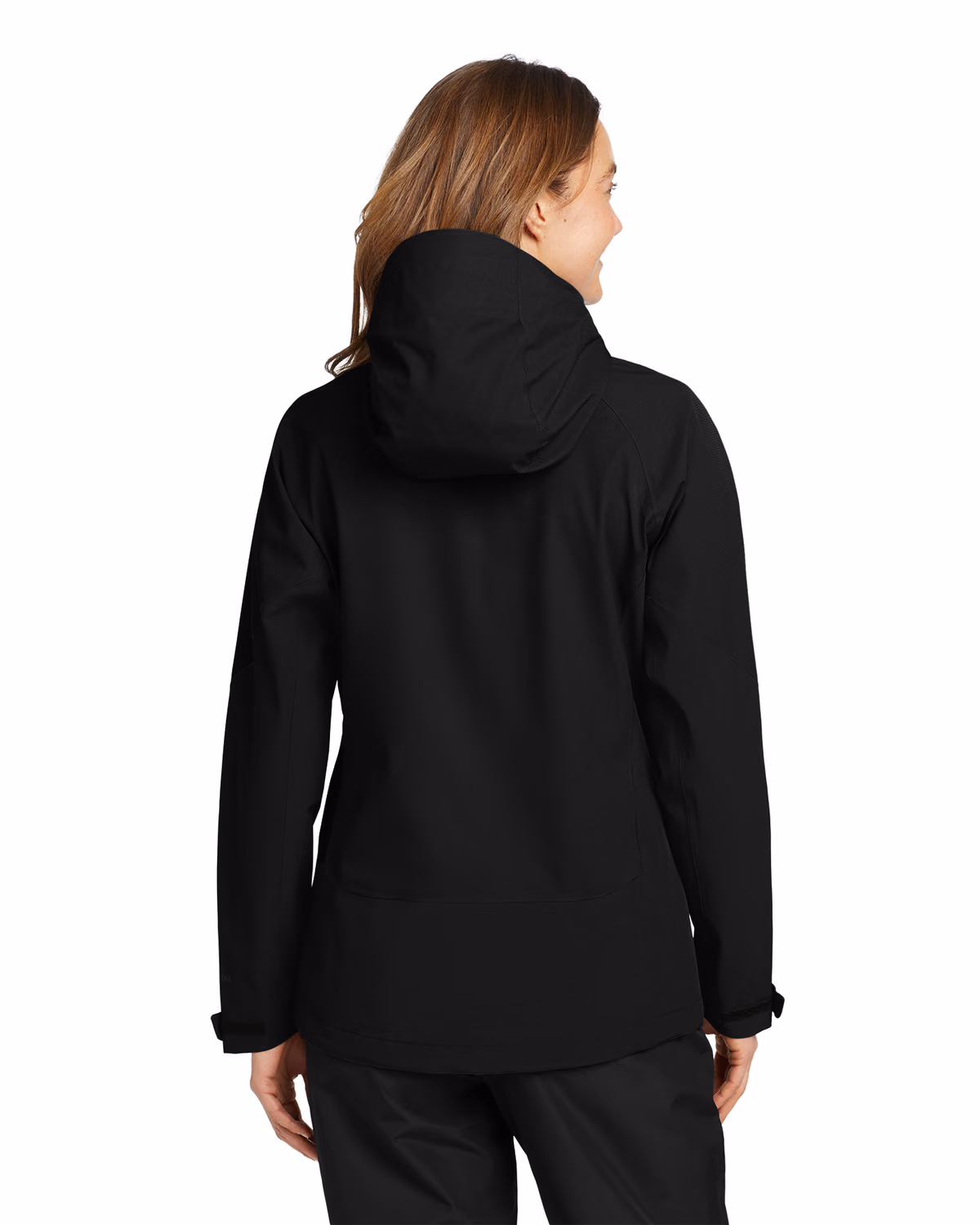 Custom Eddie Bauer Women's WeatherEdge Jacket, Black, back view