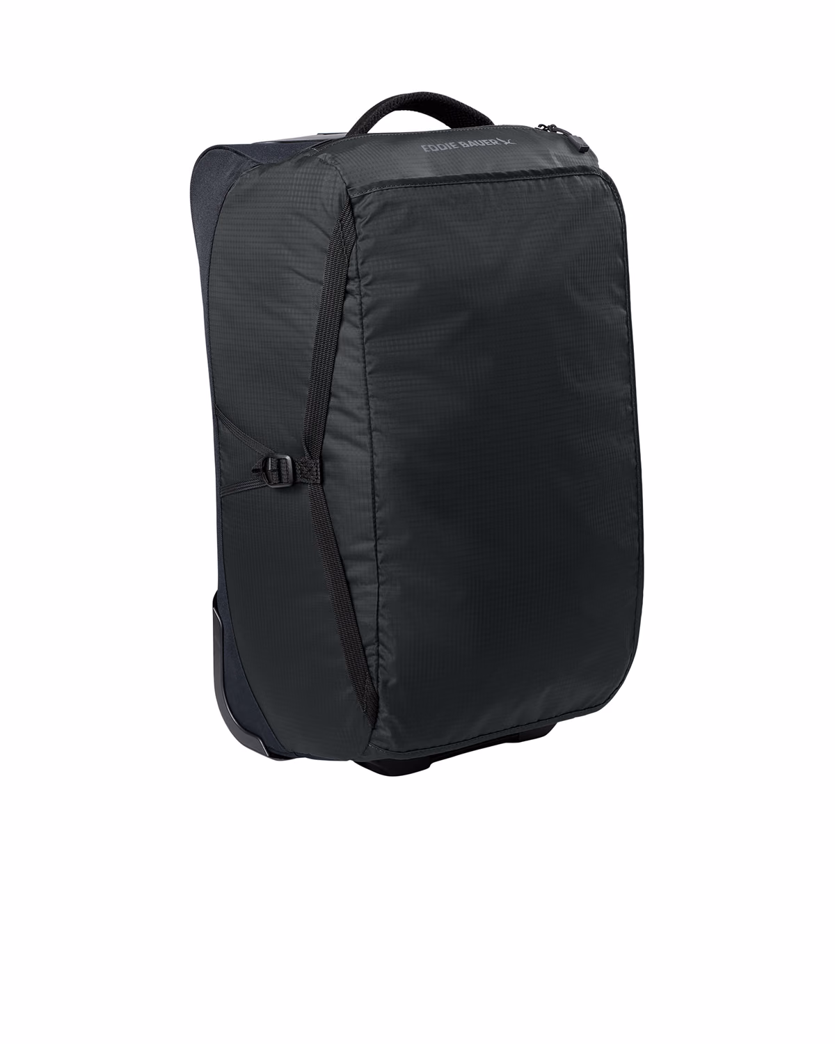 Custom Eddie Bauer Excursion Roller Duffel, Black, side view