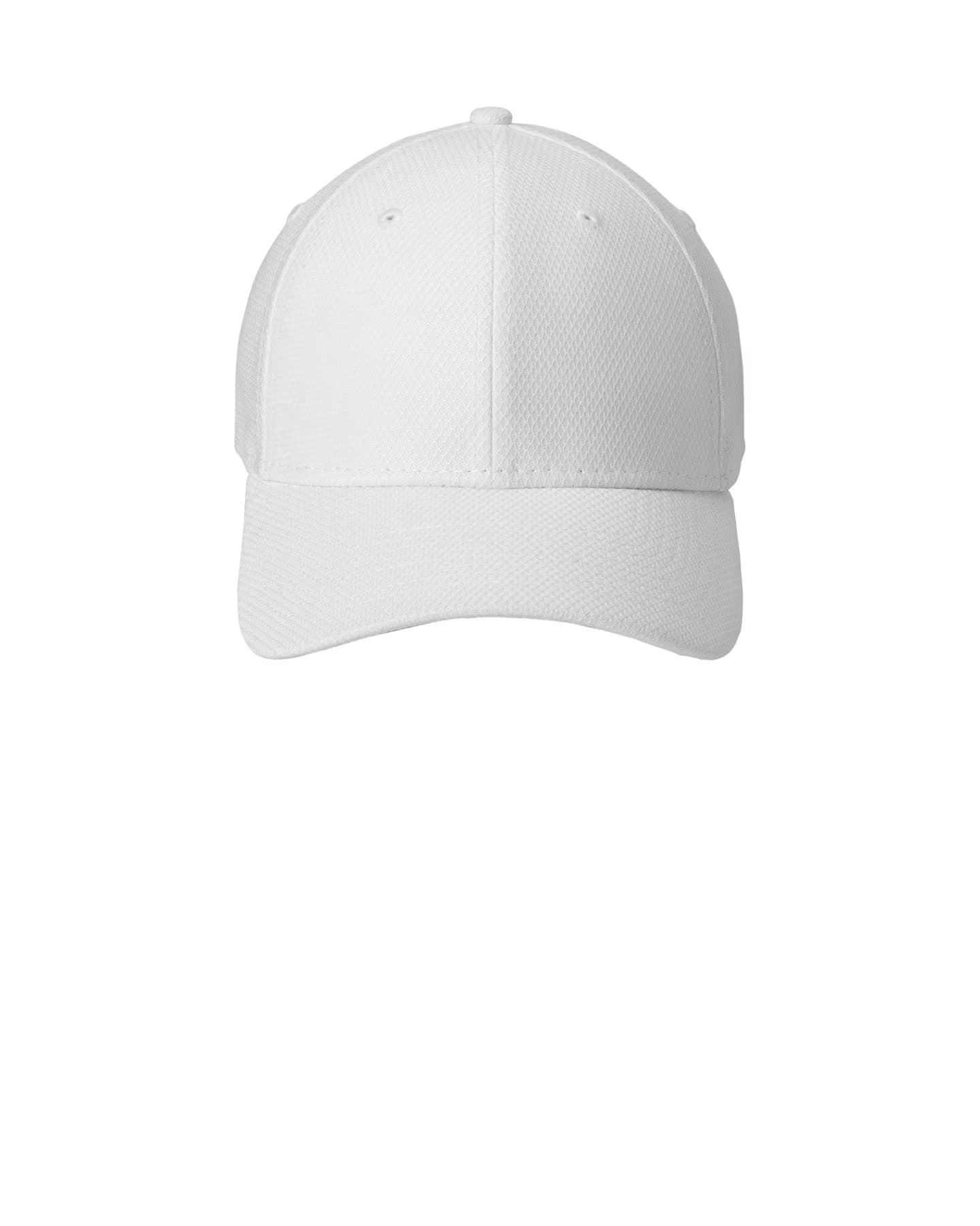 New Era Diamond Era Stretch Cap - White front