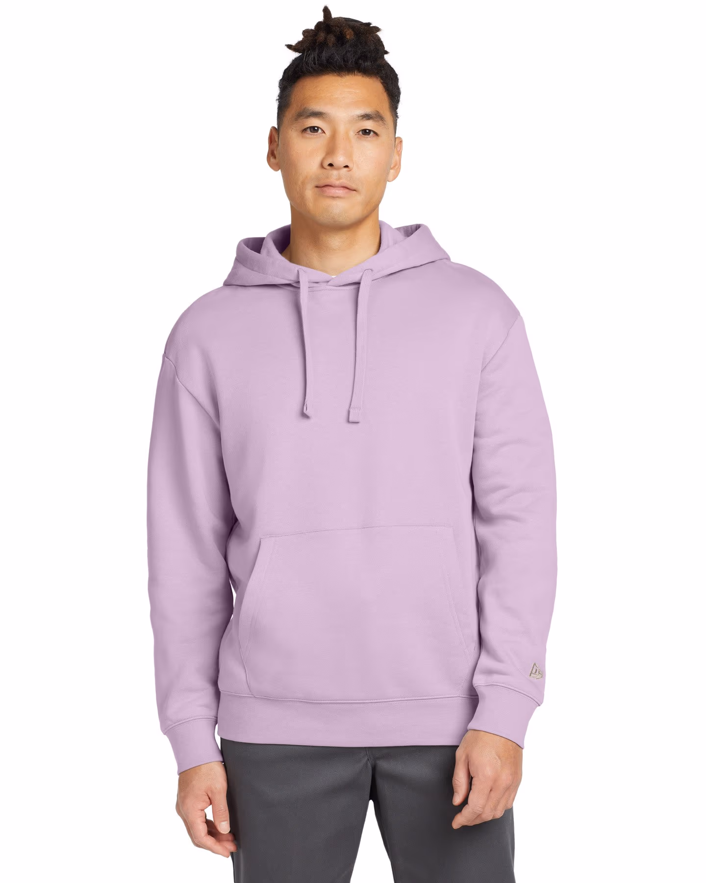 New Era Heritage Fleece Pullover Hoodie - Lavender front