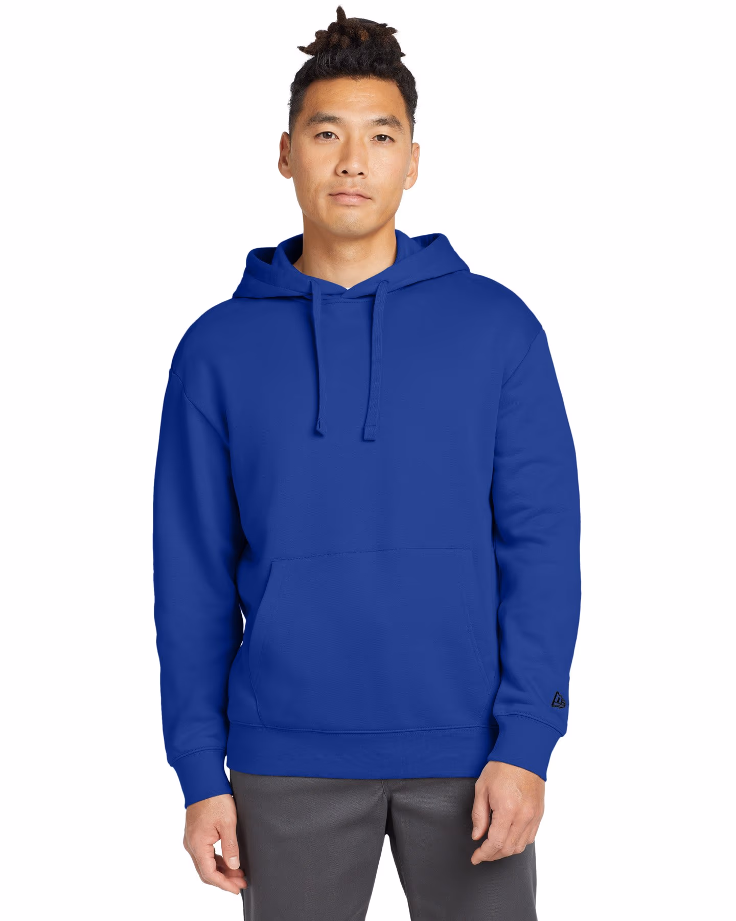 New Era Heritage Fleece Pullover Hoodie - Royal front