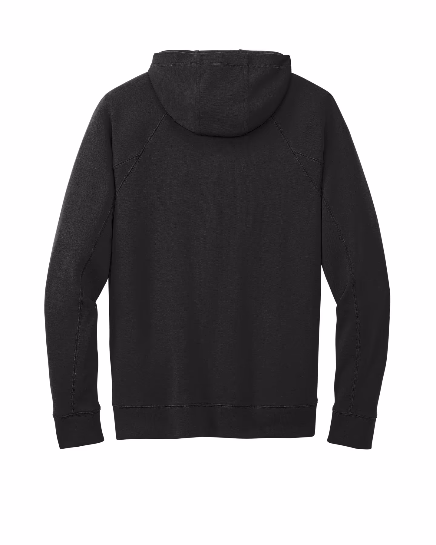 Custom New Era STS 1/4-Zip Hoodie - Black flat back