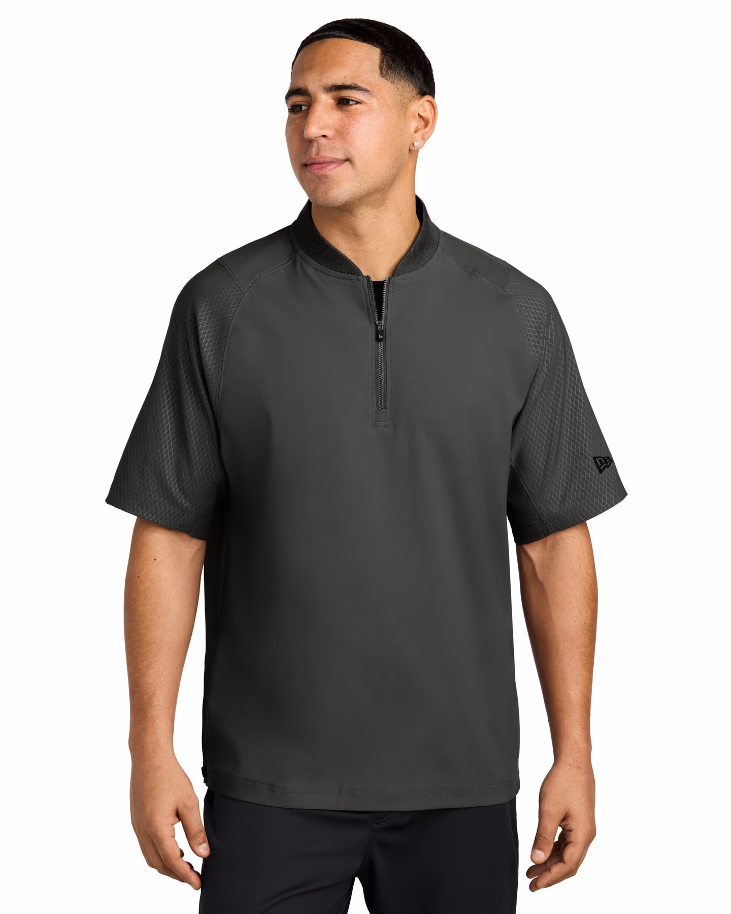 New Era Cage Short Sleeve 1/4-Zip Jacket