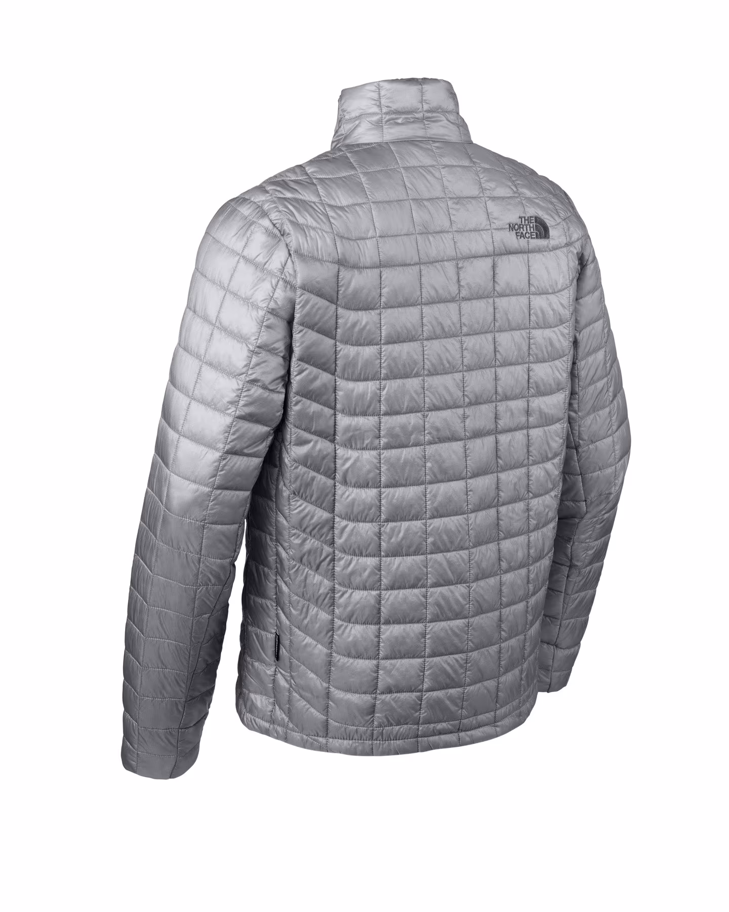 Custom The North Face ThermoBall Trekker Jacket - Mid Grey back