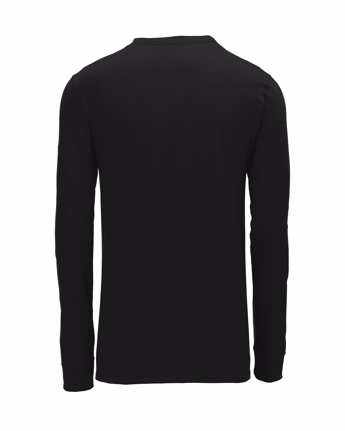Custom Nike Dri-FIT Cotton/Poly Long Sleeve Tee - Black back