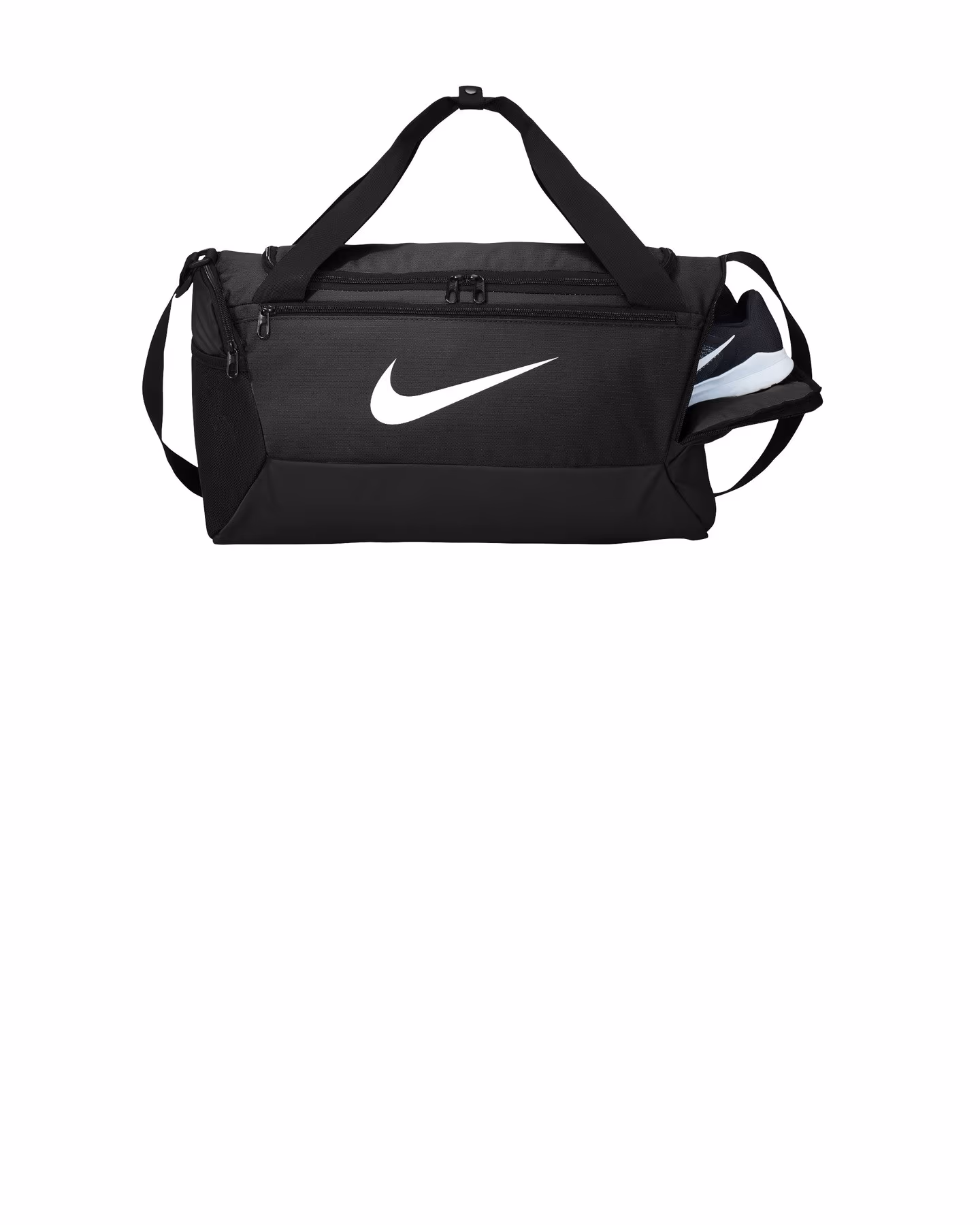 Custom Nike Brasilia Small Duffel - Black inside