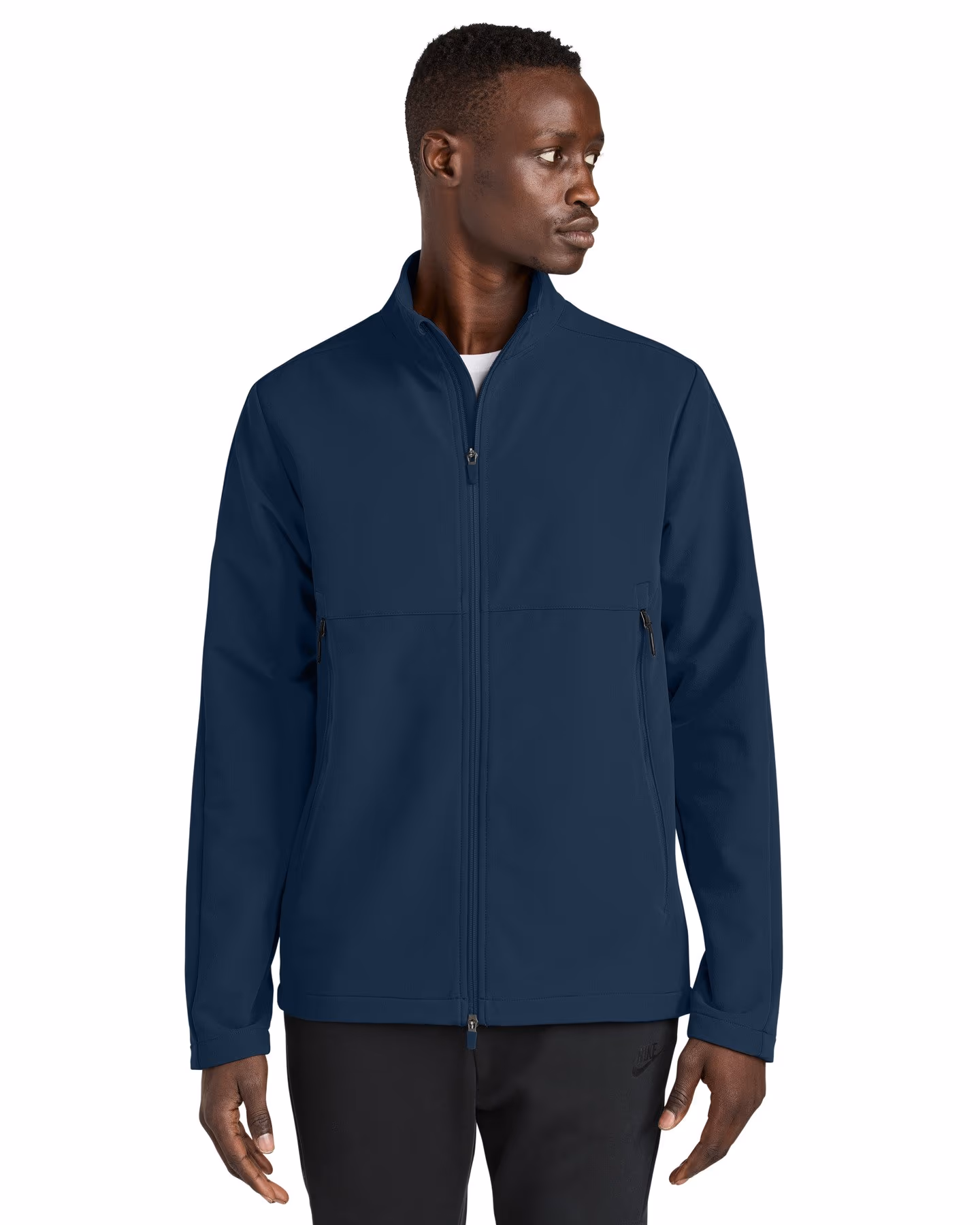 Nike Full-Zip Soft Shell Jacket - Navy front