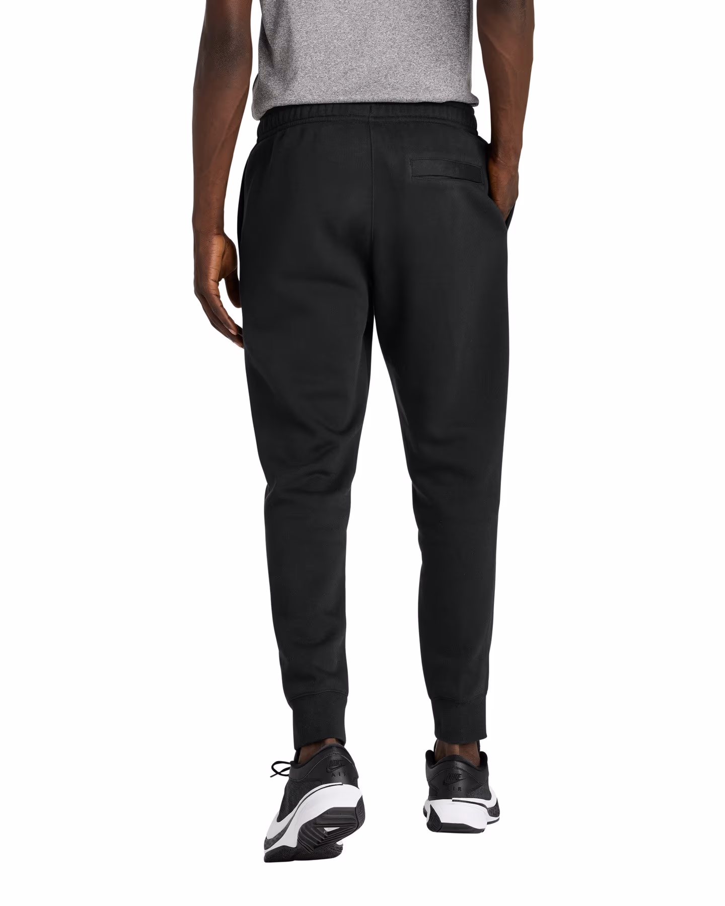 Custom Nike Club Fleece Jogger - Black back
