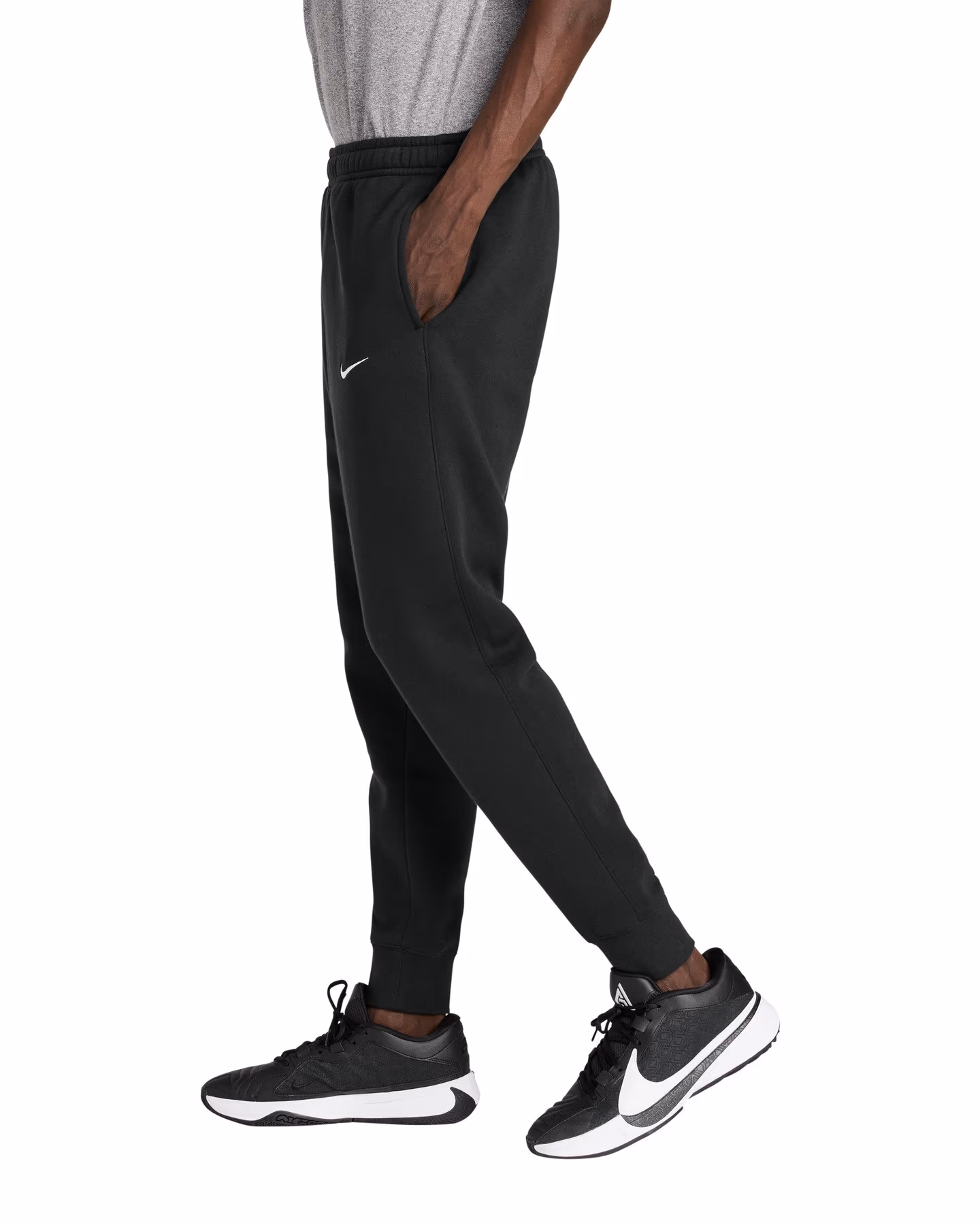 Custom Nike Club Fleece Jogger - Black side