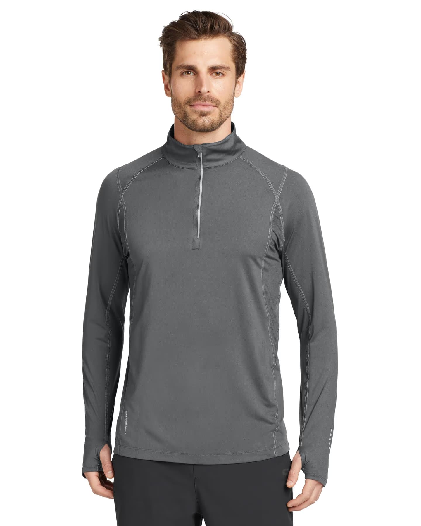 OGIO Nexus 1/4-Zip Pullover - Gear Grey front