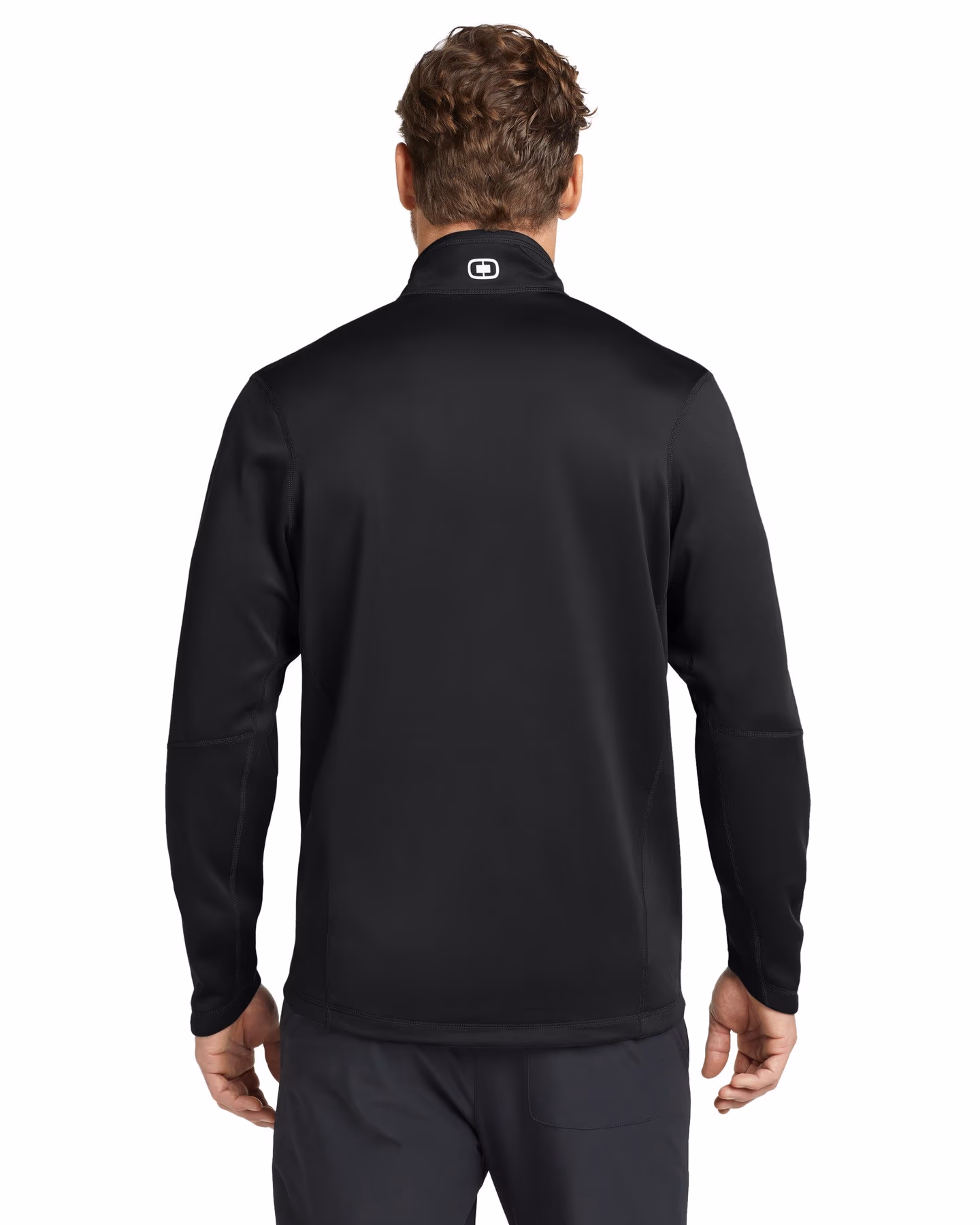 Custom OGIO Fulcrum Full-Zip - Blacktop back
