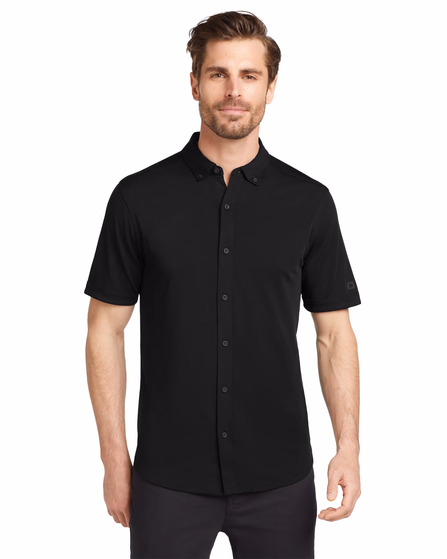 OGIO Gravitate Full-Button Polo