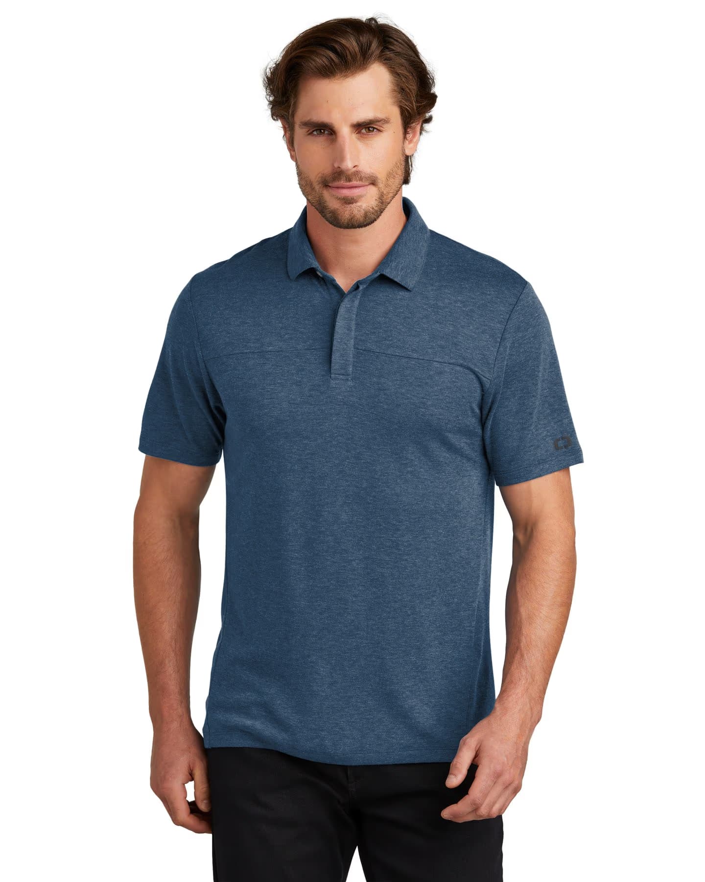 OGIO Command Polo - Spar Blue front