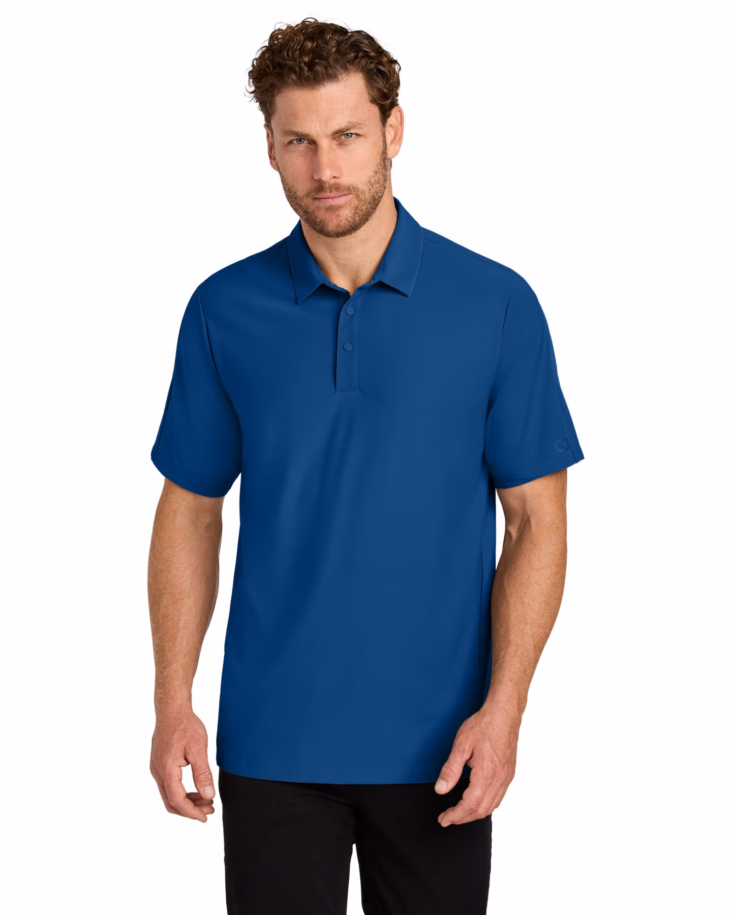 OGIO Envision Polo - Force Blue front
