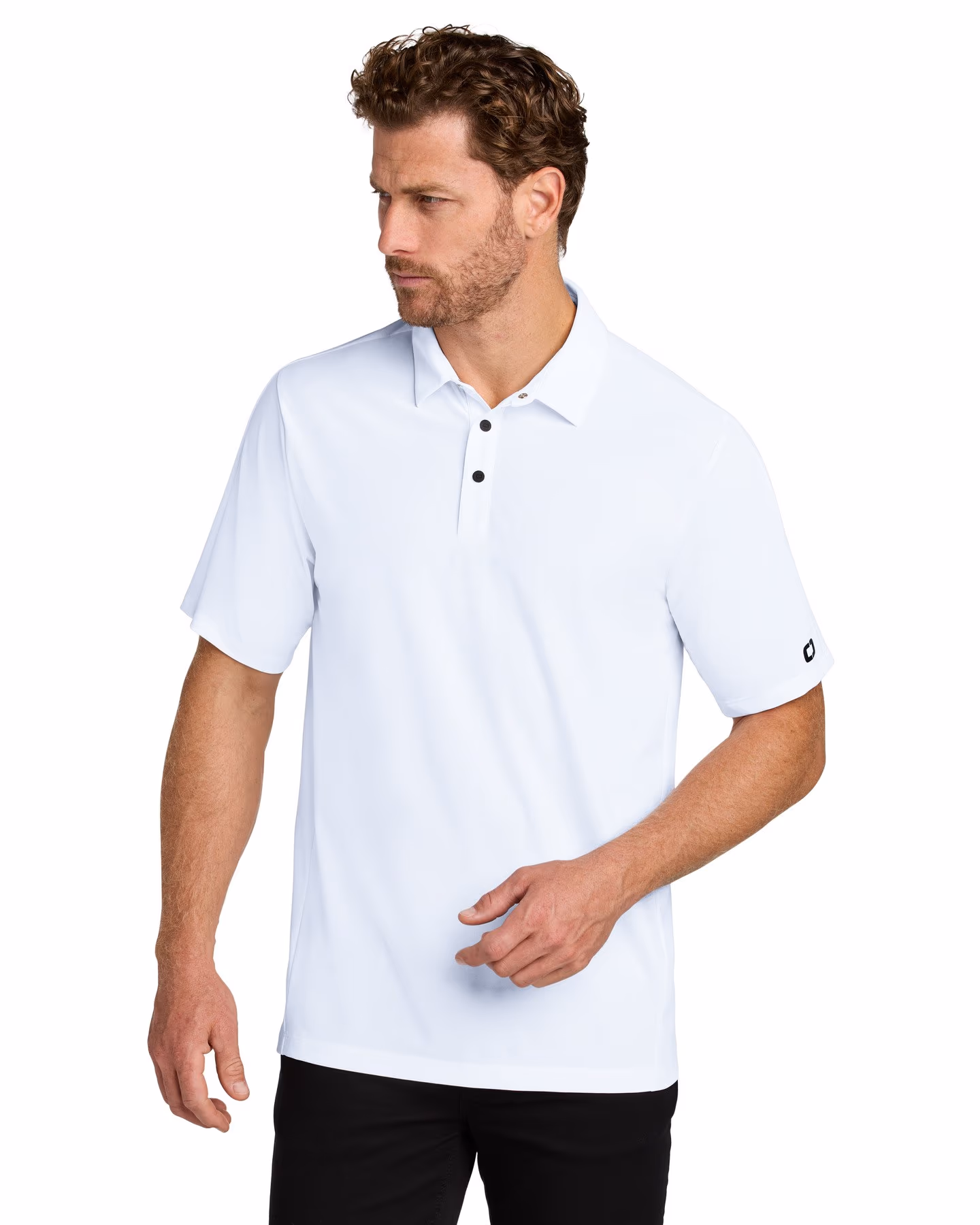 OGIO Envision Polo - White front