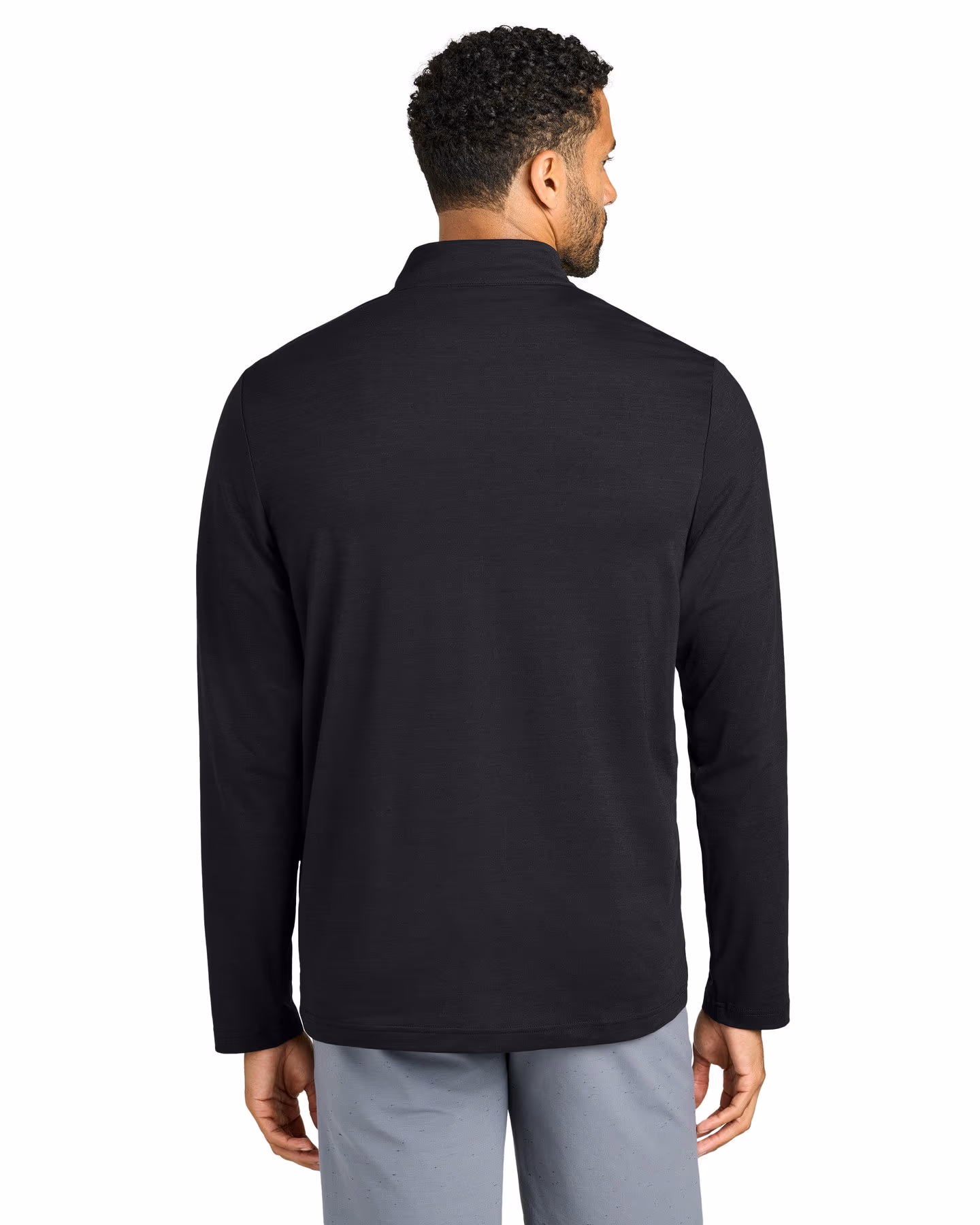 Custom TravisMathew Crestview 1/4-Zip - Black back