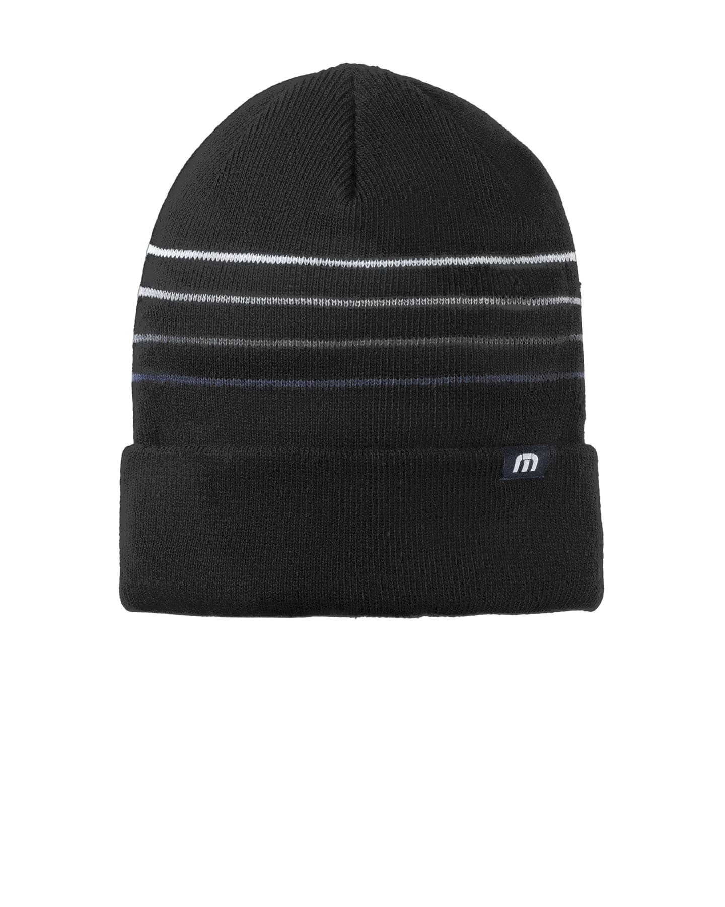 TravisMathew Striped Cuffed Beanie