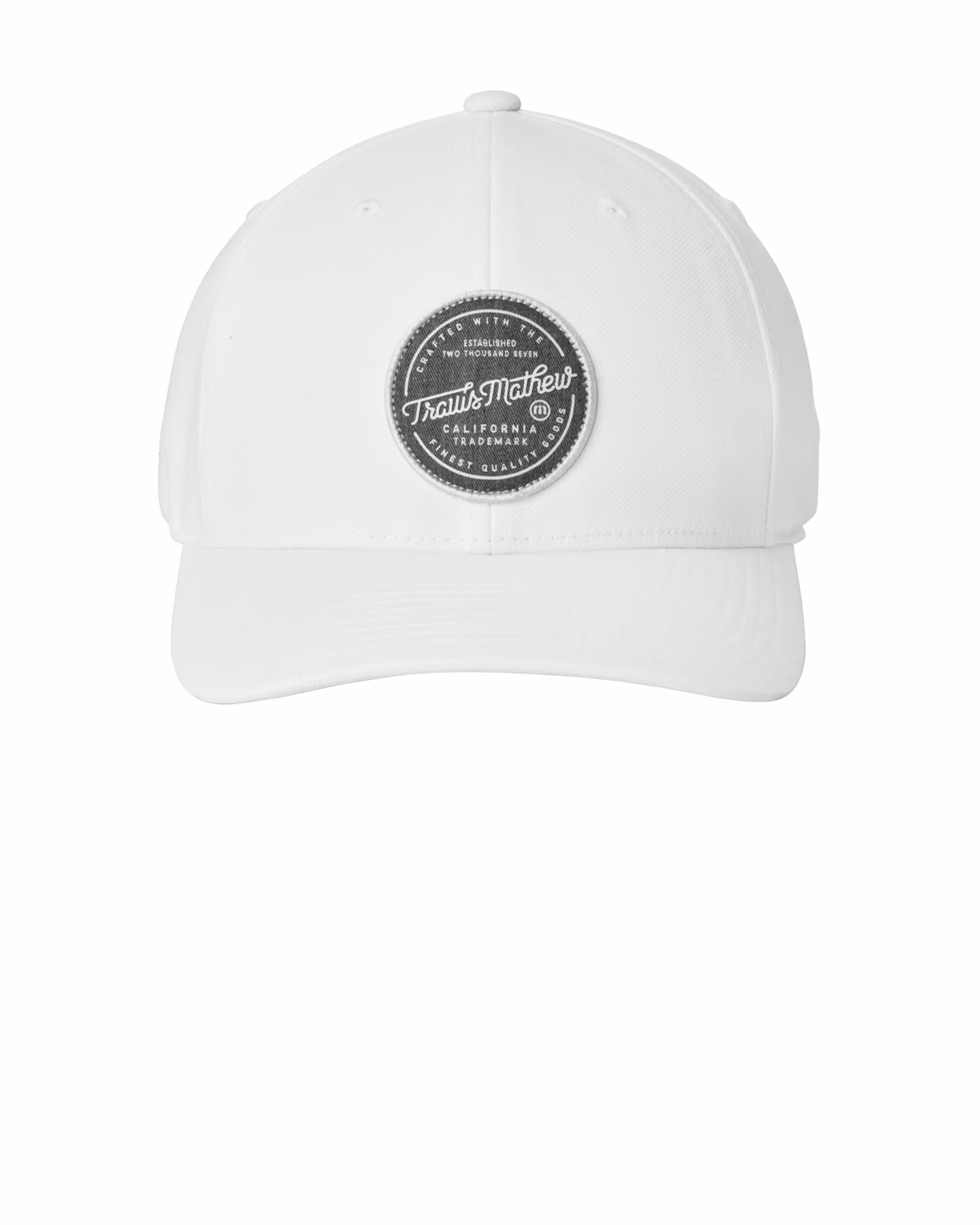 TravisMathew On Ice Patch Cap - White front
