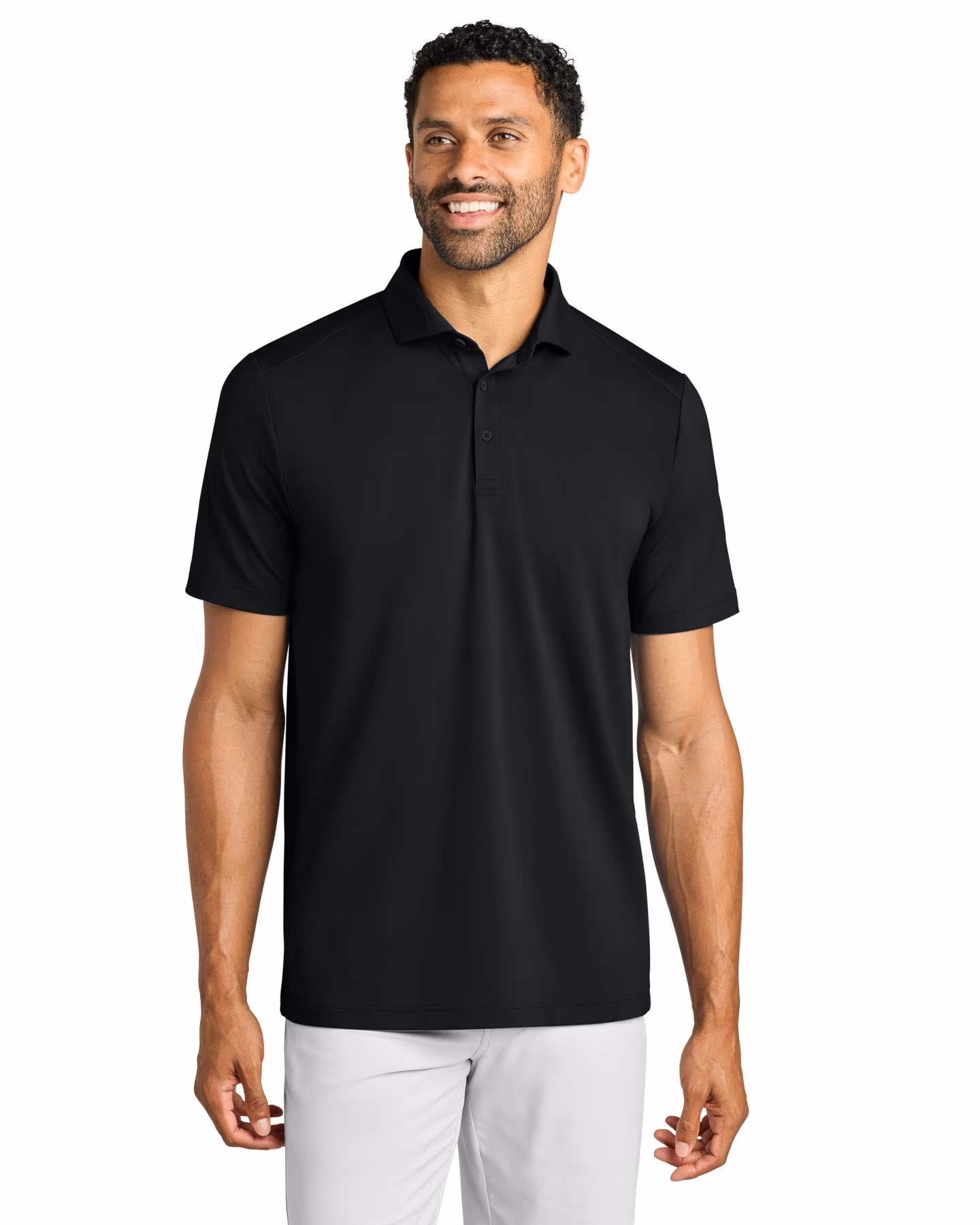 TravisMathew Onward Polo - Black front