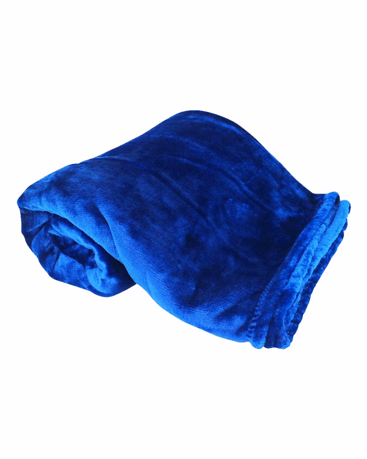 Alpine Fleece Oversized Mink Touch Luxury Blanket - Royal - front
