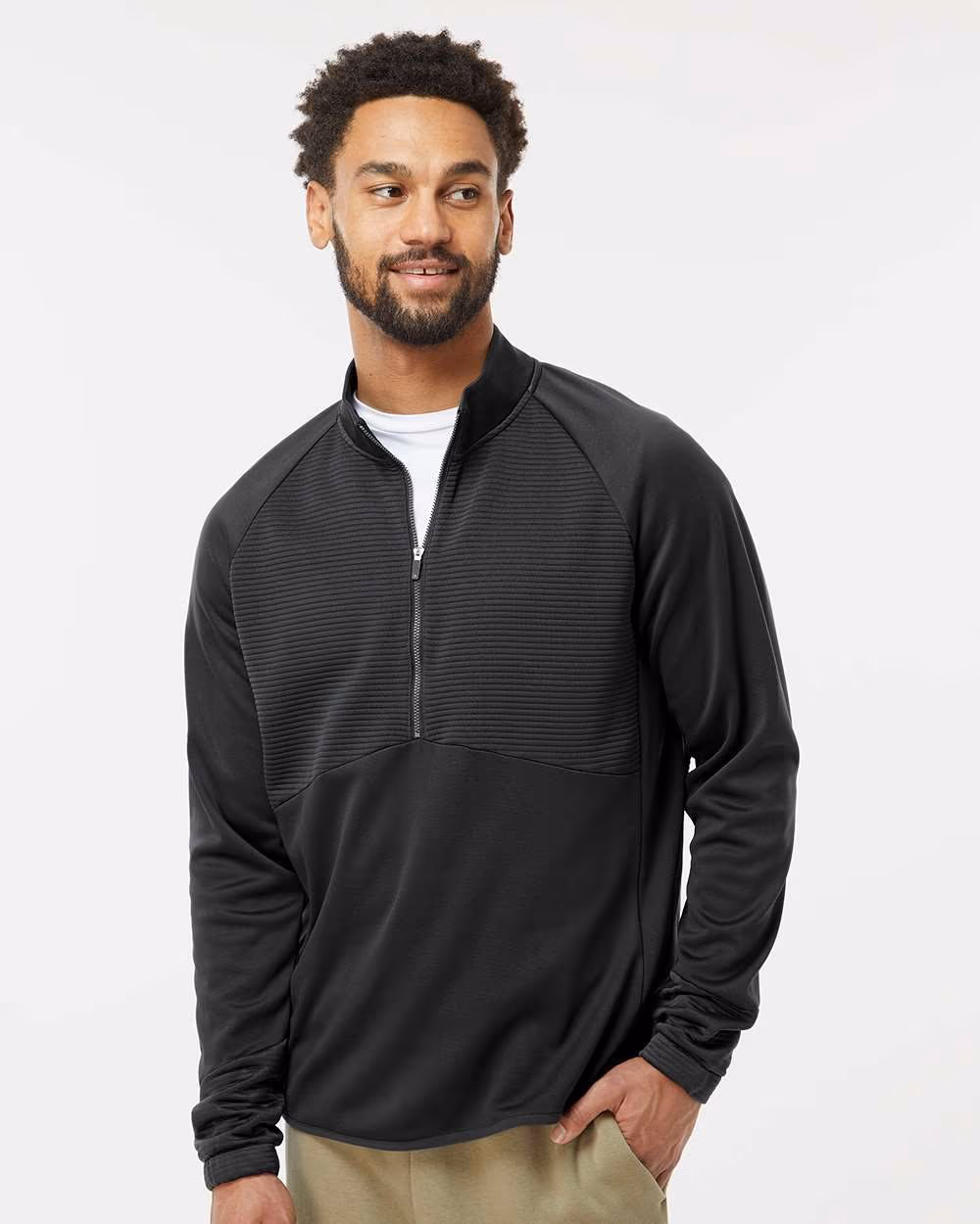 Adidas Men's Performance Quarter-Zip Pullover