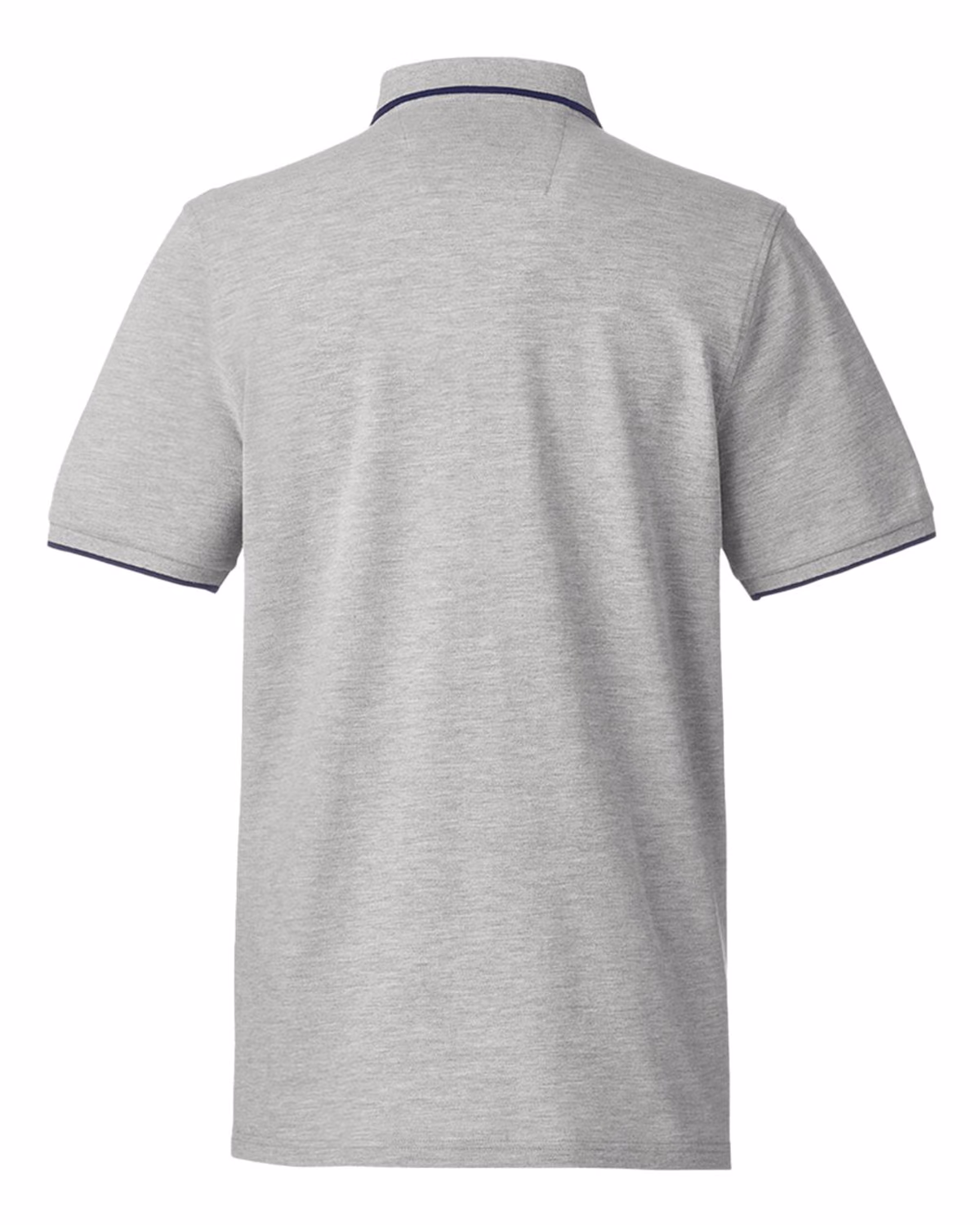 Custom Nautica Men's Deck Polo - Oxford Heather - back