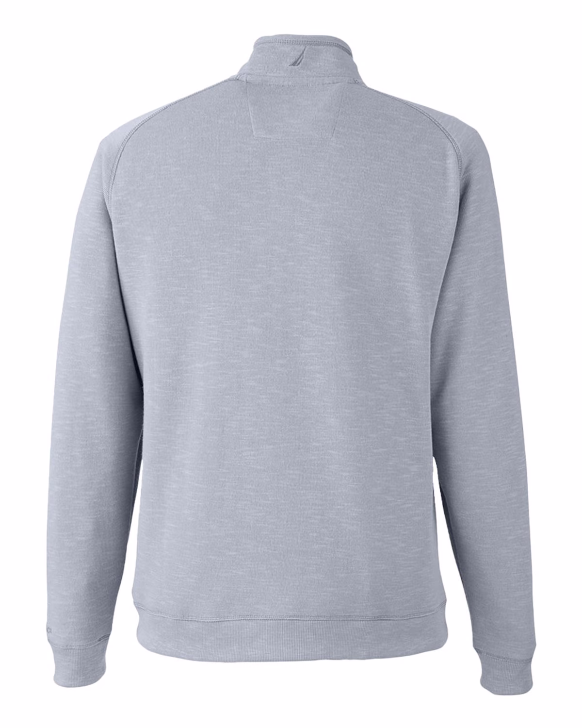 Custom Nautica Unisex Sun Surfer Supreme Quarter-Zip Sweatshirt - Vintage Pebble - back
