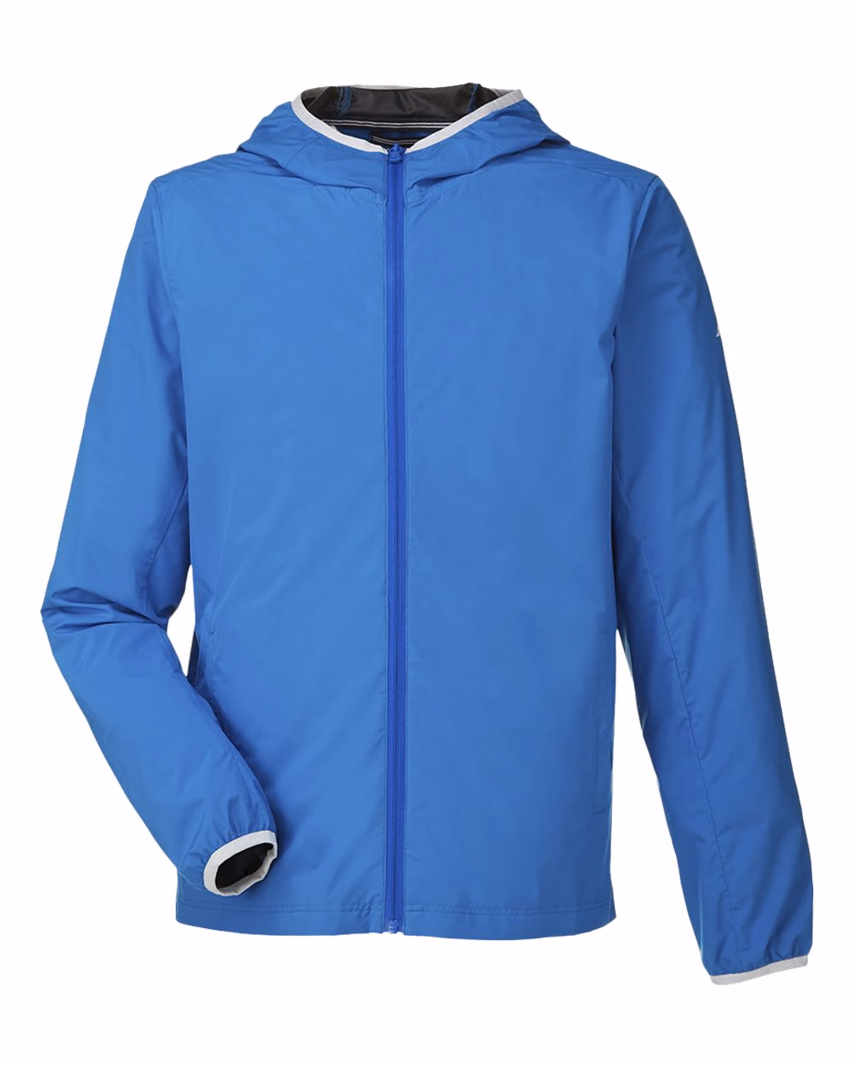 Nautica Men's Stillwater Hooded Windbreaker - Royal - front