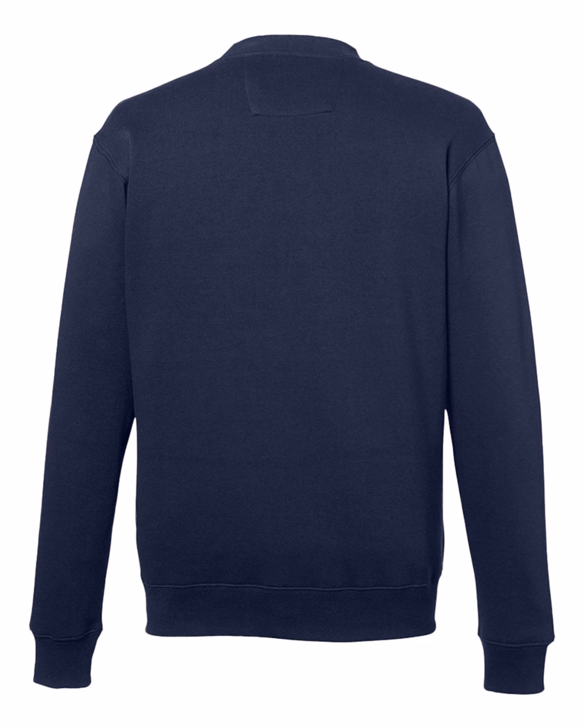 Custom Nautica Unisex Anchor Fleece Crewneck Sweatshirt - Navy - back