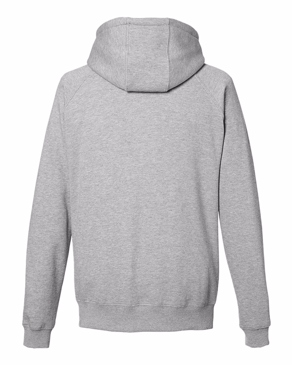 Custom Nautica Unisex Anchor Fleece Hooded Sweatshirt - Oxford Heather - back