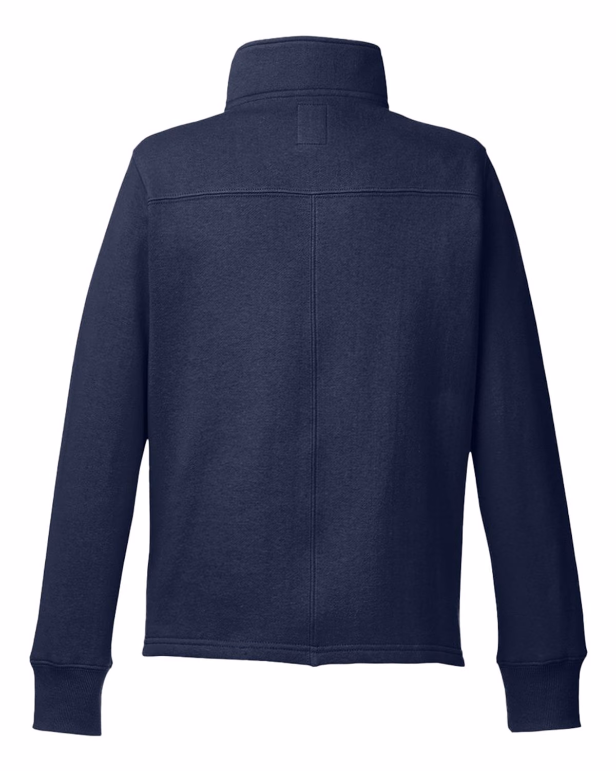 Custom Nautica Women's Anchor Fleece Quarter-Zip Sweatshirt - Navy - back