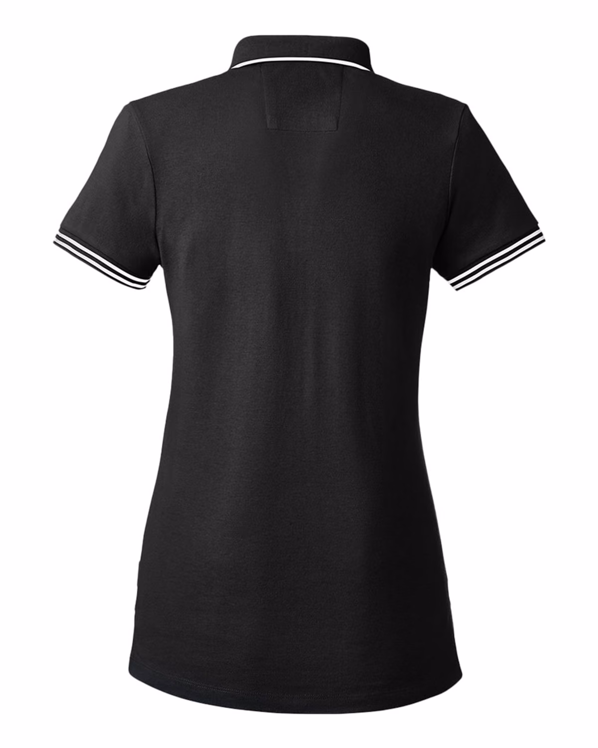 Custom Nautica Women's Deck Polo - Black - back